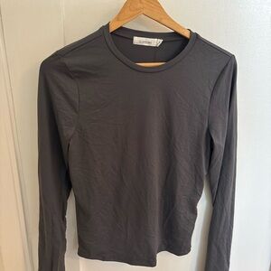 Glassons Supersoft Grey Long Sleeve Women's Tee